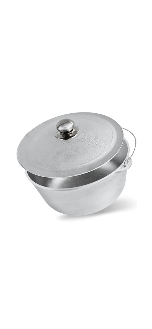 Ceaun cu capac Brizoll aluminiu alimentar
